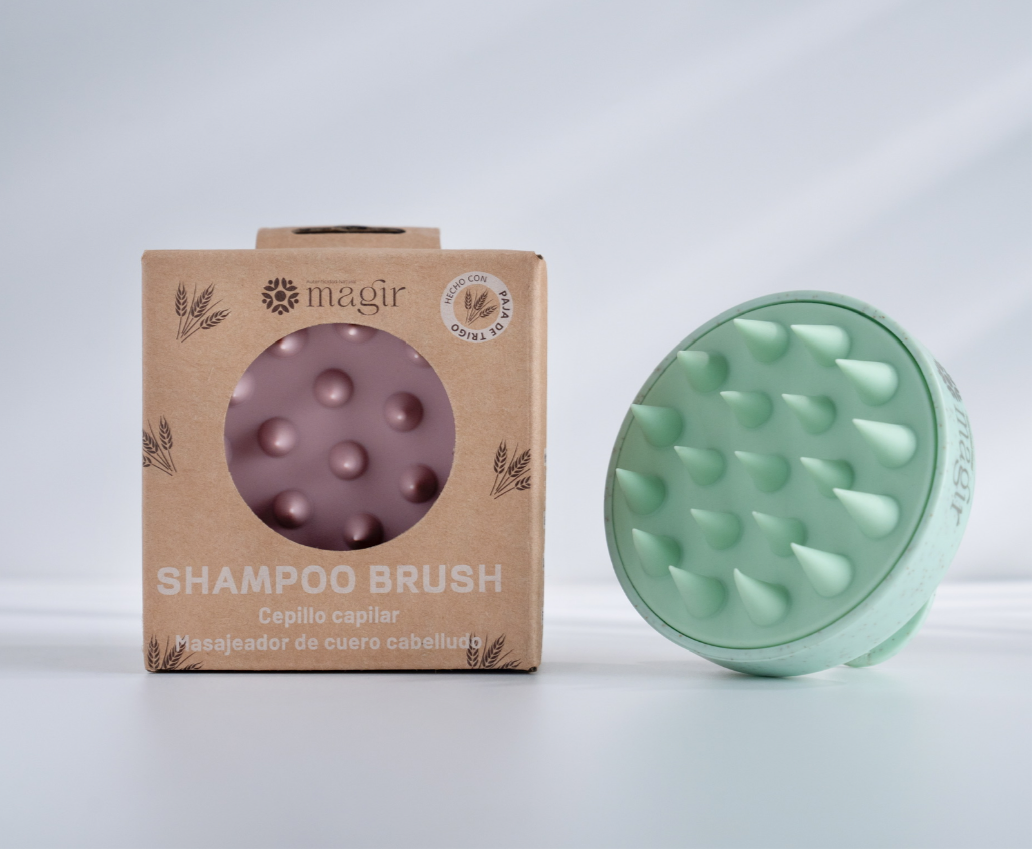 SHAMPOO BRUSH cepillo masajeador para cuero cabelludo 💆🏻♀️ (1 pieza)