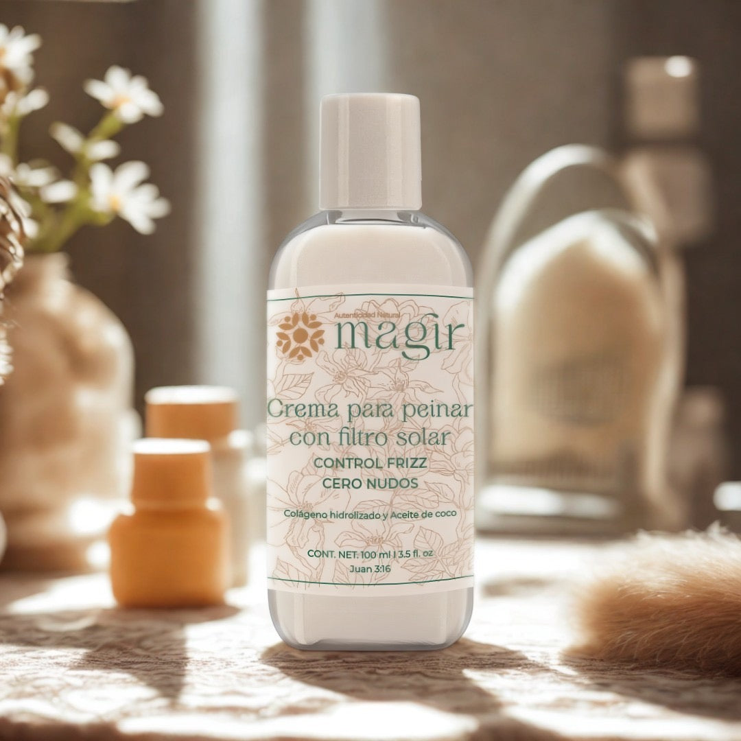 Mini Crema para peinar con filtro solar ☀️