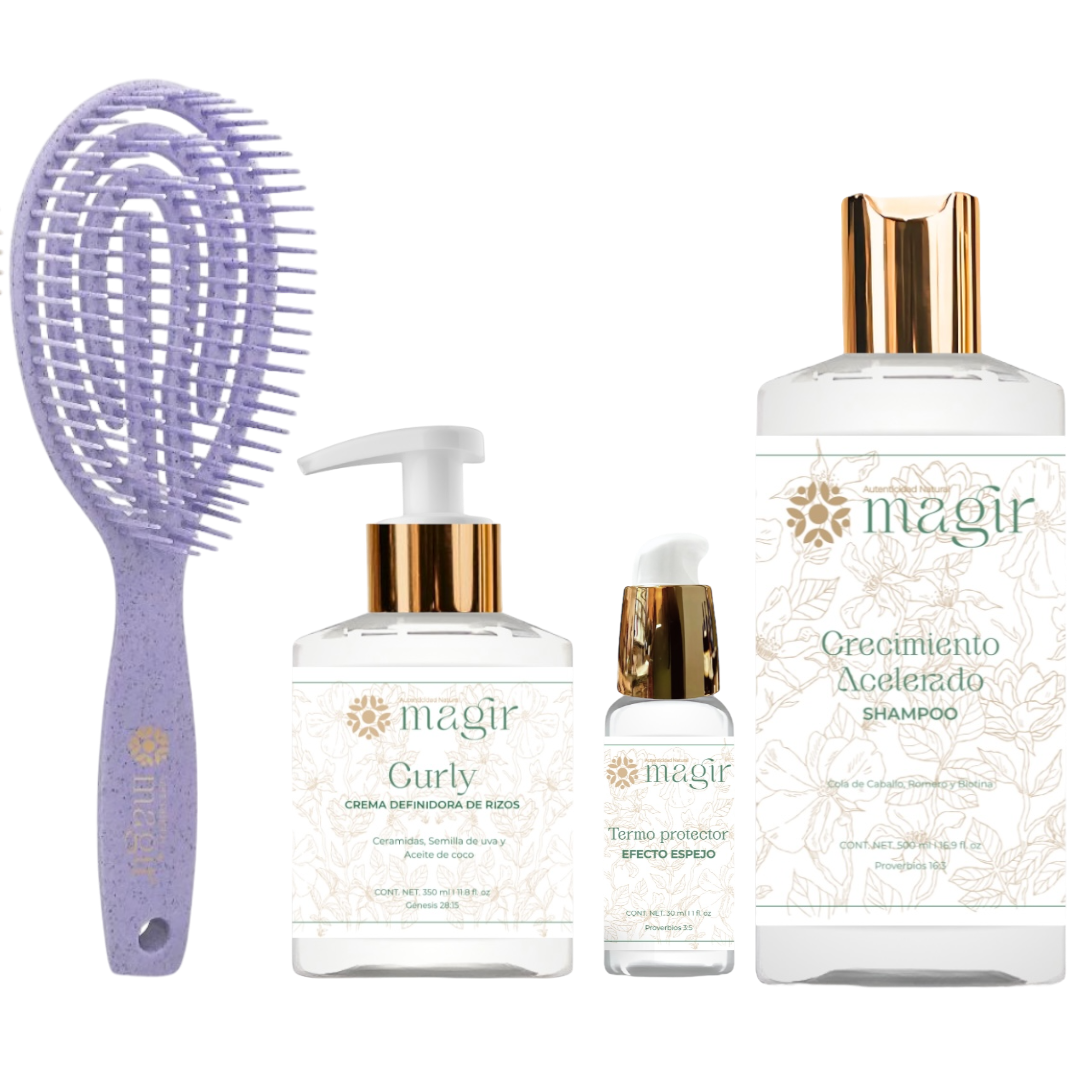 KIT PLAYERO CURLY CRECIMIENTO ACELERADO